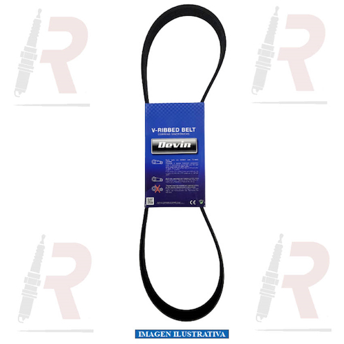 CORREA 6PK1700 -VW FOX (MULT.) .../07 -SURAN -GOL TREND