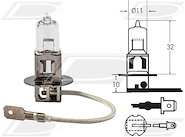 LAMPARA 12V 1P (STD) H3 55W