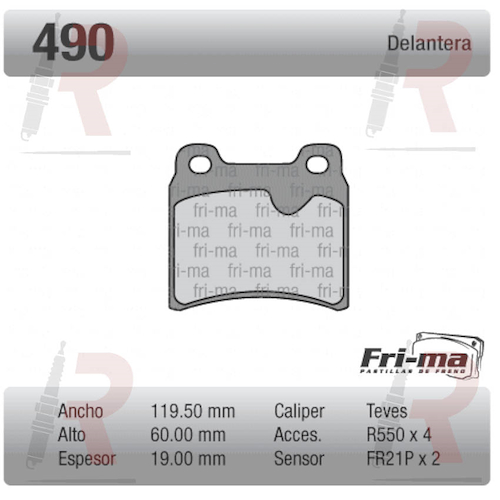 PASTILLA CH ASTRA (TRA) VECTRA