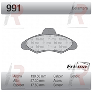 PASTILLA FORD ESCORT (DEL) 97/...