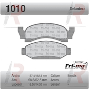 PASTILLA FORD F100 (DEL) ---/95
