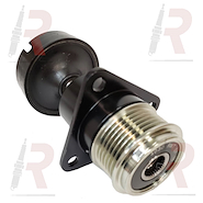 POLEA FORD FOCUS (POLY-V) 98/08 1.8TD C/EJE Y SOPORTE (3 AGU