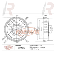 CAMPANA TOY HILUX 05/15 TRA