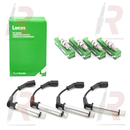 KIT (CABLES DE BUJIAS Y BUJIAS) ONIX/PRISMA 13/19