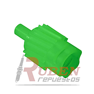 PIÑON VELOCIMETRO 17D VERDE DER -FALCON-F100