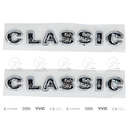 EMBLEMA VW POLO `CLASSIC` BAUL