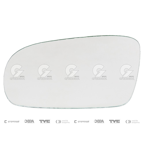 VIDRIO VW POINTER (ESPEJO) IZQ