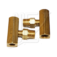 TEE DE BRONCE `ACEITE` P/MANOMETRO -FAIRLANE 6/8CIL.
