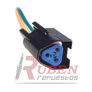 FICHA 3 VIAS (HEMBRA) BULBO M/ATRAS ECOSPORT -FIESTA -KA