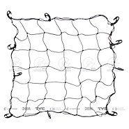 RED PORTAEQUIPAJE (ELASTICA) 100X100 CM