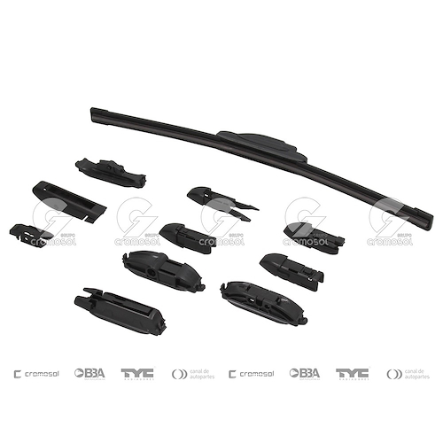 ESCOBILLA 16 PULG. FLEXIBLE