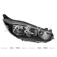 OPTICA FORD FIESTA (DER) 13/16 F/NEGRO VERSION `S`