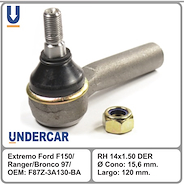 EXTREMO FORD RANGER (S/LADO) 98/2012 -EXPLORER 96/02
