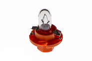 LAMPARA 12V 1P (TABLERO) C/BASE NARANJA