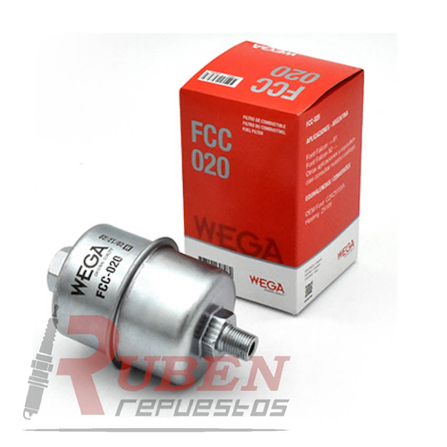 FILTRO FORD FALCON (COMB) METAL C/ROSCA