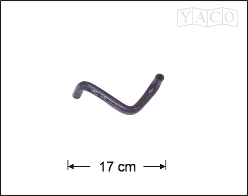 MANGUERA FORD ESCORT (PREC.) AUDI `A CARB.R` C/AA 9MM