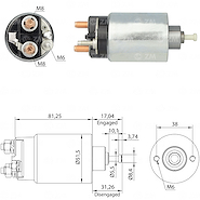 SOLENOIDE FORD RANGER (ARRANQ) EXPLORER MOTORCRAFT