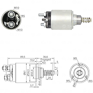 SOLENOIDE FORD TRANSIT (ARRANQ) 2.4 Y 2.5 DSL