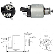 SOLENOIDE VW GOL TREND -FOX -VOYAGE