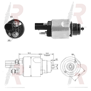 SOLENOIDE VW AMAROK (ARRANQ) 10/--> - VENTO 2.0 TDI