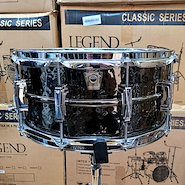 LUDWIG Black Beauty Martillado 14x6.5