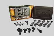 SHURE PGA DrumKit5, Kit de 5 Microfonos con Estuche