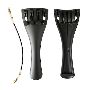 Violin tailpiece-Carbon fibre
-Carbon fiber material, with 4531C cordal violin AILEEN