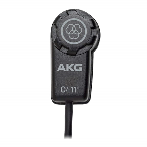 Microfono de vibración pick-up ultra liviano ideal para mand C411 L AKG
