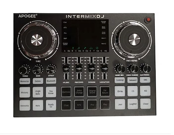 Tarjeta de sonido de broadcasting - Batería de litio recarga Intermix DJ APOGEE