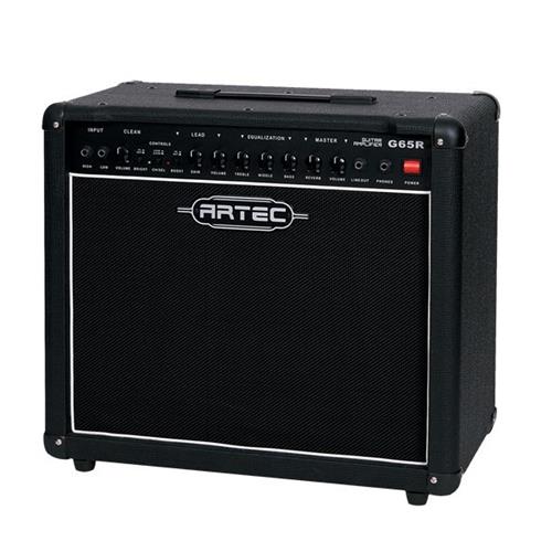 Amplificador de 65 watts con reverb. (negro, ivory y orange) G65R ARTEC