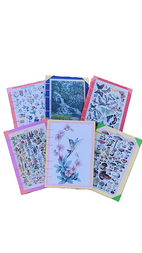 CUADERNO PENTAGRAMADO 100 HOJAS COSIDO A MANO, PERSONALIZADO ALHUE 100 ARTESANAL
