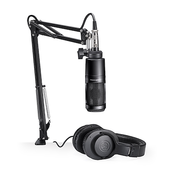 Pack de microfono	Pack Incluye: AT2020 + ATH-M20x + Soporte AT2020PK Audio-Technica