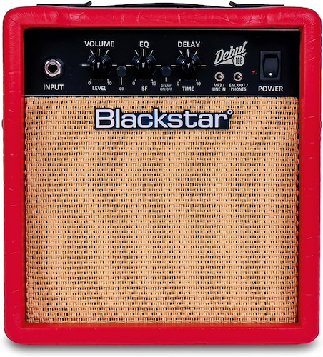 COMBO de GUITARRA 10Watts 2x3ISF DELAY Sal.AURICULARES	RED	R Debut 10E - 10w 2 x 3 Combo BLACKSTAR