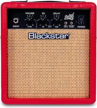 COMBO de GUITARRA 10Watts 2x3ISF DELAY Sal.AURICULARES	RED	R Debut 10E - 10w 2 x 3 Combo BLACKSTAR