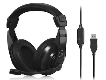 Auricular- c/Microfon 40 mmImpedan: 32 OSensibilidad: 96 HPM1100 U Behringer