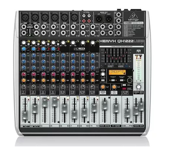 MEZCLADORA  ANALÓGICA DE 16 ENTRADAS Y 2/2 BUSES-MIXER Xenyx Qx1222usb Behringer