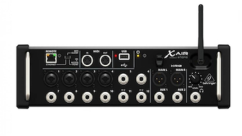 Consola digital de 12 Canales, 2 Buses Digital Mixer para iP XR12 Behringer