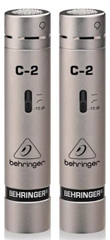 Microfono behringer kit x 2 c-2 condenser para overhead,e in C2 Behringer