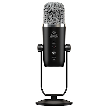 Mic Condenser c/Interfaz USB para pódcast, grabación BIGFOOT Behringer