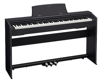 Piano   Privia   88T Acc.Martillo Tri-Sensor Ii T.Marfil   1 PX770BK CASIO