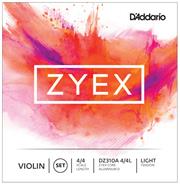 Enc. p/ violin,  4/4 zyex, re (d) entorchada en plata, t: ba DZ310S4/4L DADDARIO Orchestral