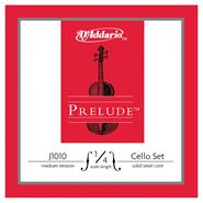 Encordado p/ cello, prelude cello set 1/4, núcleo de acero, J10101/4M DADDARIO Orchestral