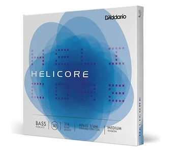 Encordado p/Contrabajo, 3/4,  HELICORE, Double Bass Set, PIZ HP6103/4M DADDARIO Orchestral