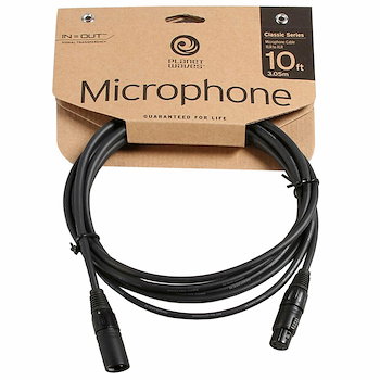 Cable p/ microfono XLR-XLR 3.3 mts. 