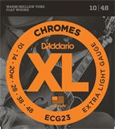 Enc. p/ electrica  Jazz X-Light Flat .010/.014/.020/.028/.03 ECG23 DADDARIO Strings