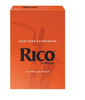 Cañas | RICO | Saxo Baritono | Nº 3.0 | MCx10 | RLA1030 DADDARIO Woodwinds