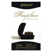 Kaplan prem dark rosin w/case KRDD DADDARIO