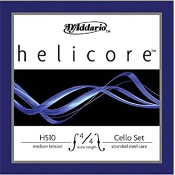 Encordado P/Cello, 4/4, Helicore, Núcleo De Acero Multi-Tren H5104/4M DADDARIO