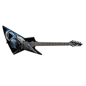 Electric guitar dave mustaine with guitar stand, strap, stri ZERO AODII
 - FIRMADA - ala angel DEAN