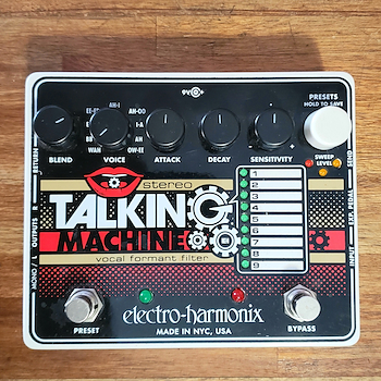 Vocal Formant Filter USADO STEREO TALKING MACHINE ELECTRO HARMONIX
